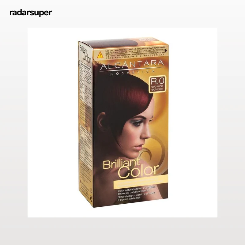 Tinte de cabello Alcántara Brilliant Color nº r0 rojo vino