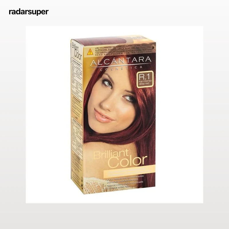 Tinte de cabello Alcántara Brilliant Color nº r1 rojo intenso