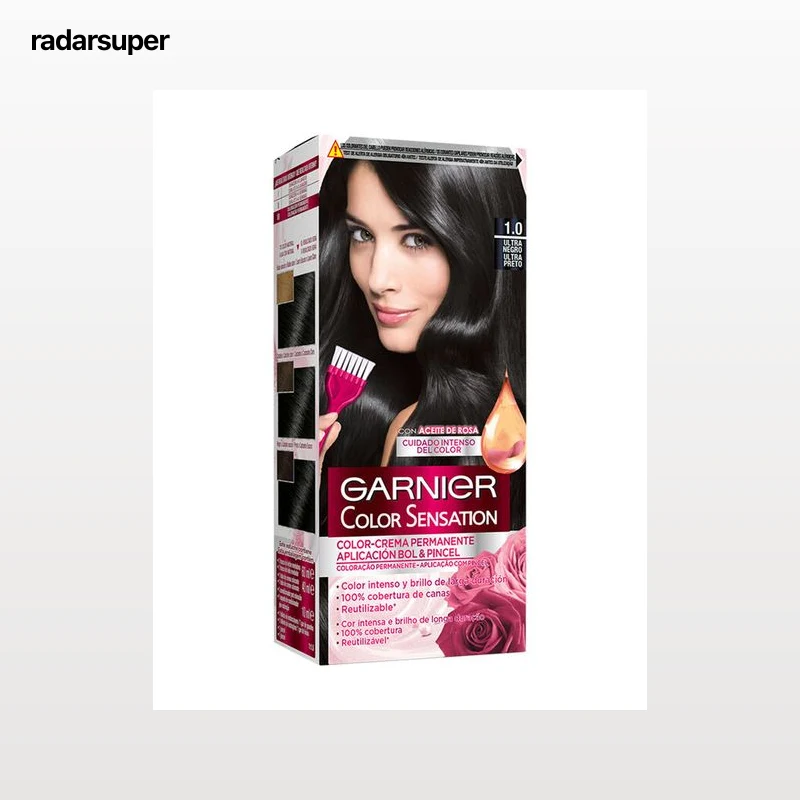 Tinte de cabello Garnier Color Sensation nº 1.0 ultra negro