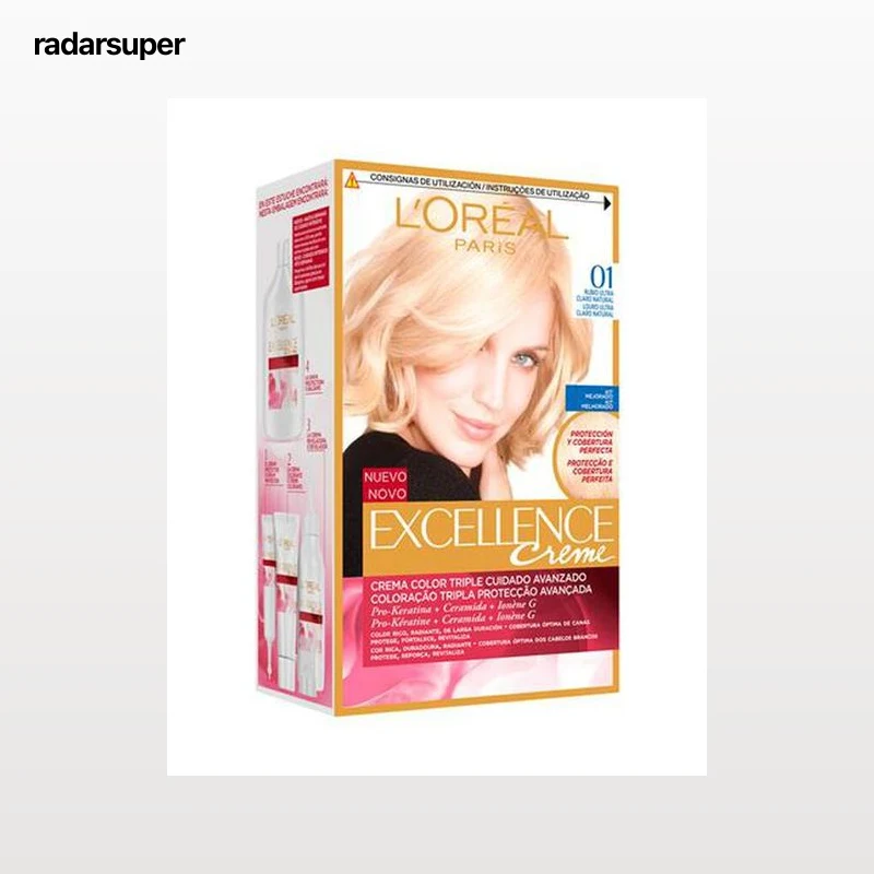 Tinte de cabello L'Oréal Excellence Creme nº 01 rubio aclarante