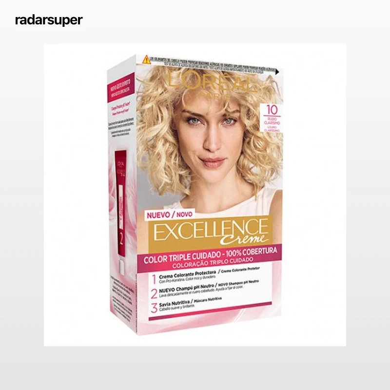 Tinte de cabello L'Oréal Excellence Creme nº 10 rubio clarisimo