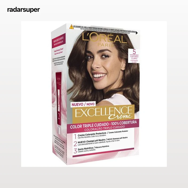 Tinte de cabello L'Oréal Excellence Creme nº 5 castaño claro