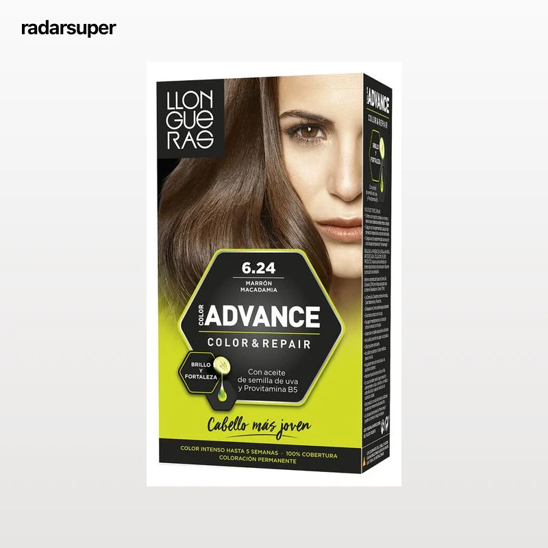 Tinte de cabello Llongueras Color Advance nº6.24 marrón macadamia