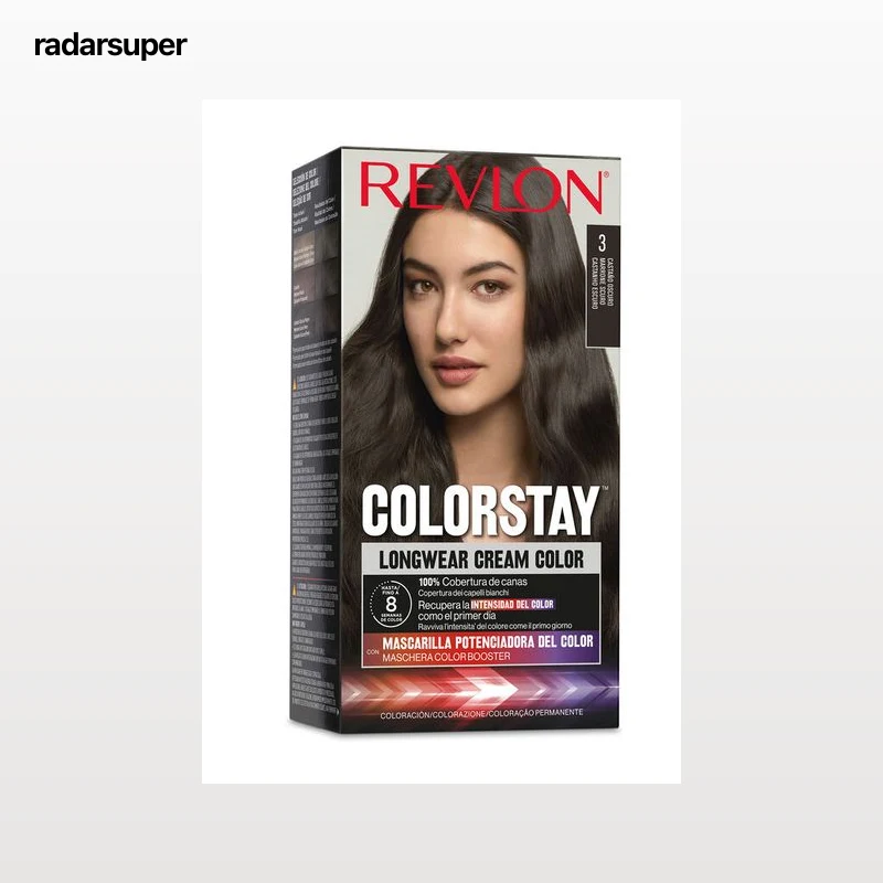 Tinte Para El Cabello Revlon Colorstay Nº 3 Castaño Oscuro
