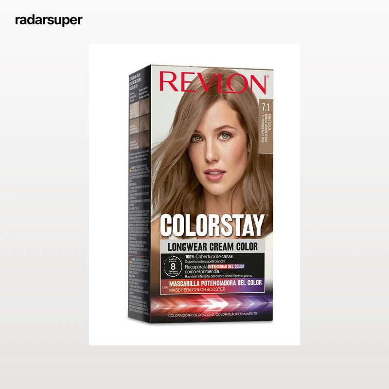 Tinte Para El Cabello Revlon Colorstay Nº 7.1 Rubio Ceniza
