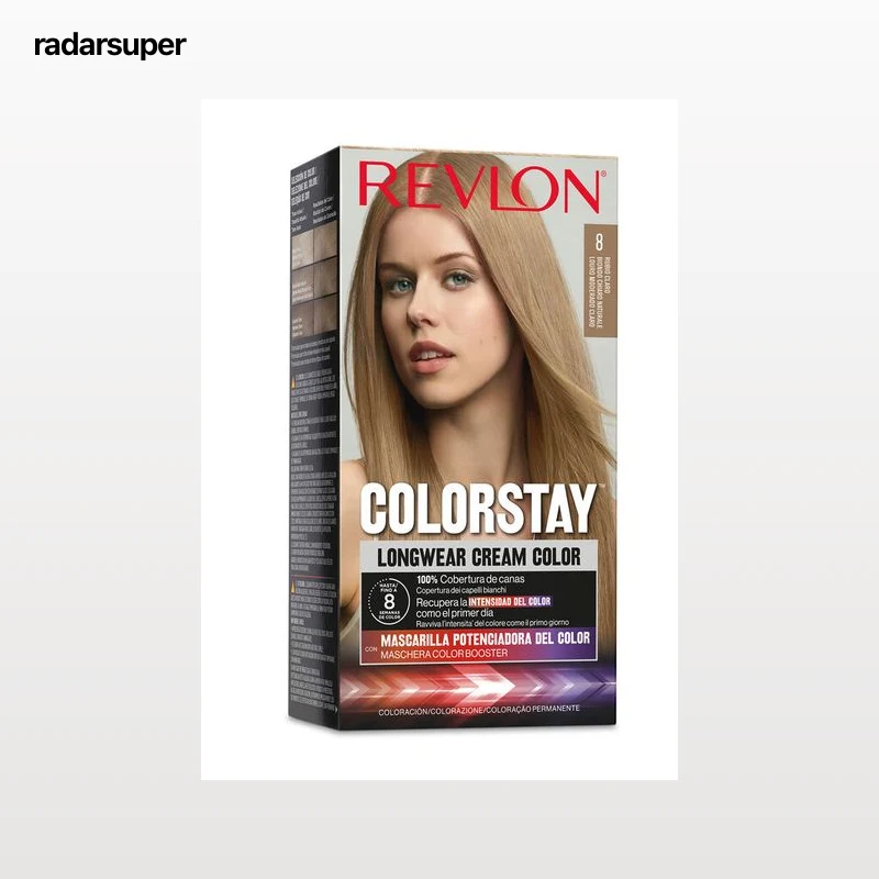 Tinte Para El Cabello Revlon Colorstay Nº 8 Rubio Claro