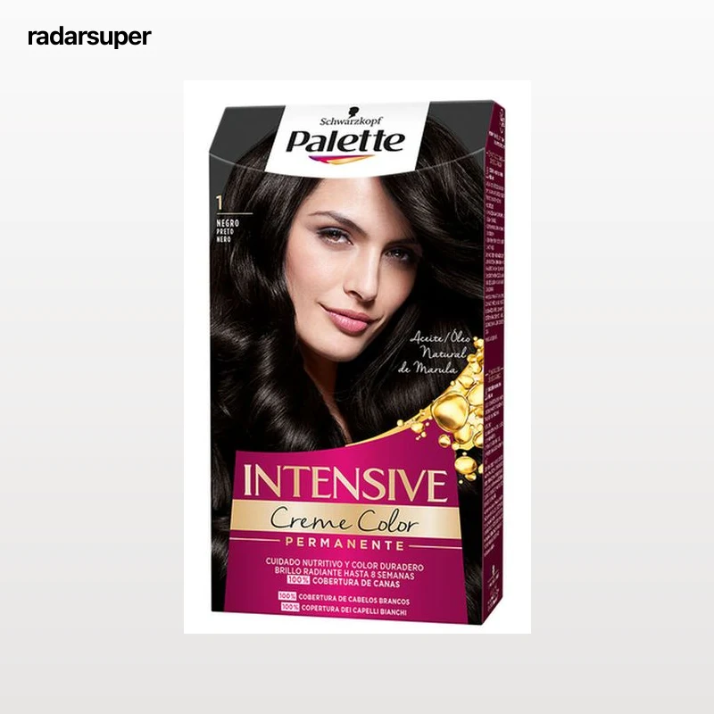 Tinte de cabello Schwarzkopf Palette nº 1 negro