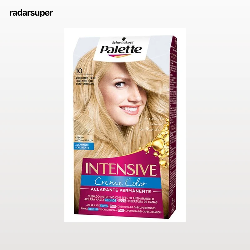 Tinte de cabello Schwarzkopf Palette nº 10 rubio muy claro