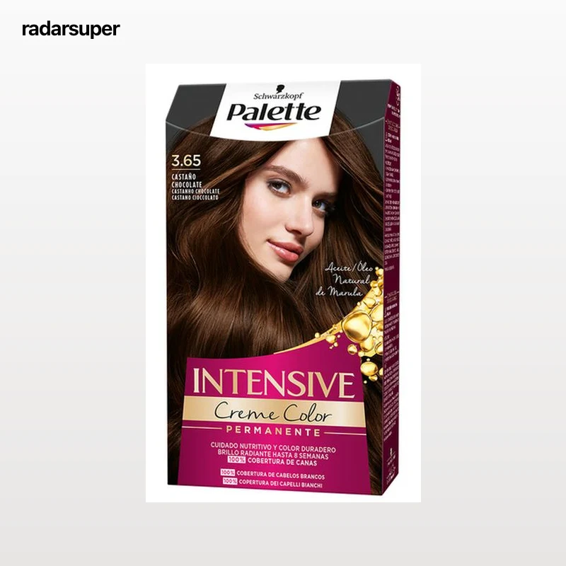Tinte de cabello Schwarzkopf Palette nº 3.65 castaño chocolate