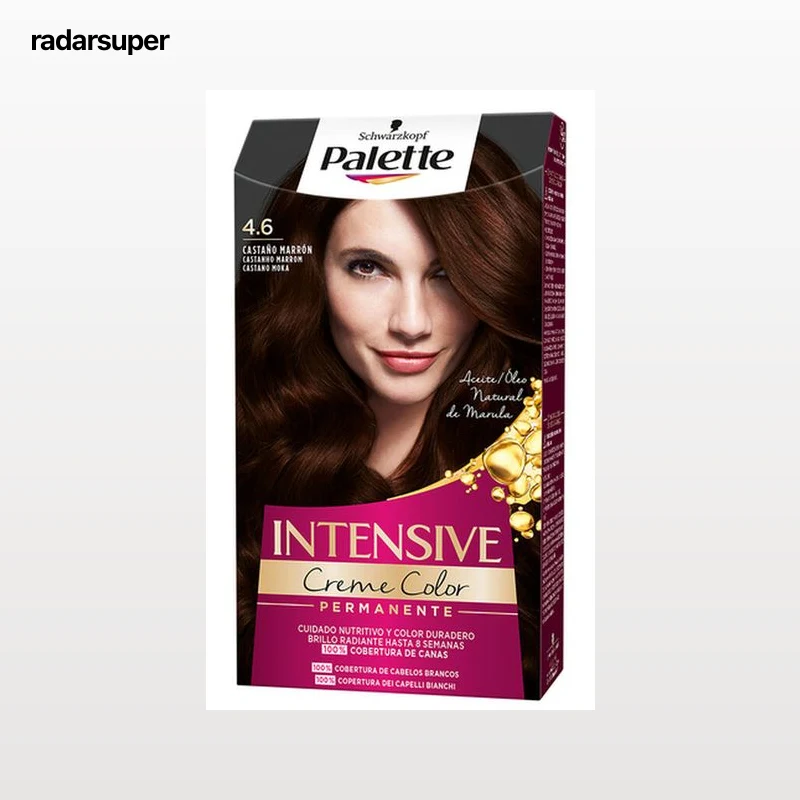 Tinte de cabello Schwarzkopf Palette nº 4.6 castaño marrón