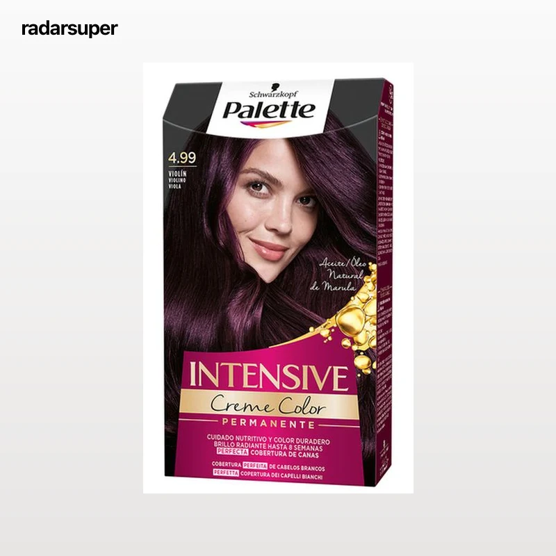 Tinte de cabello Schwarzkopf Palette nº 4.99 Violín con micro aceites naturales