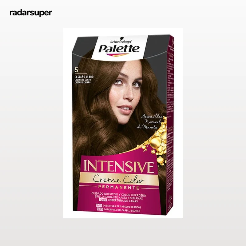 Tinte de cabello Schwarzkopf Palette nº 5 castaño claro