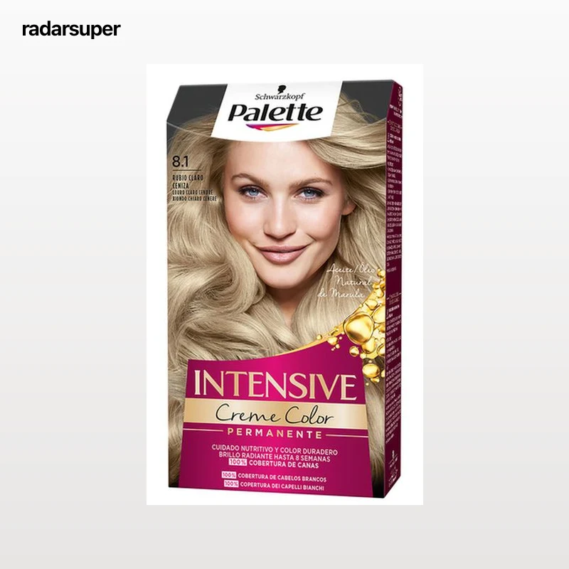 Tinte de cabello Schwarzkopf Palette nº 8.1 rubio claro ceniza