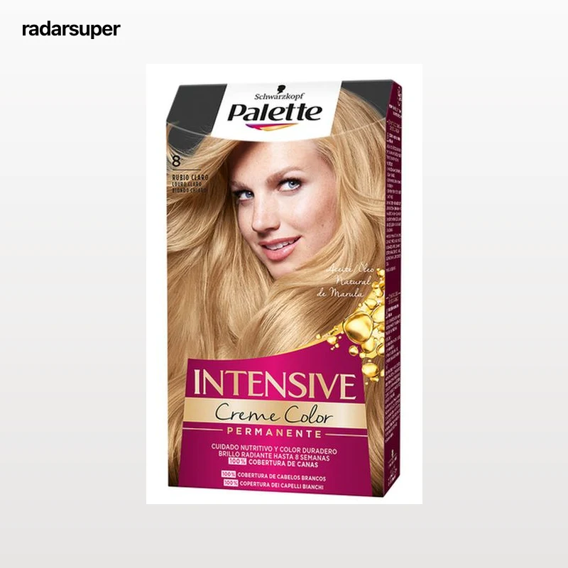 Tinte de cabello Schwarzkopf Palette nº 8 rubio claro