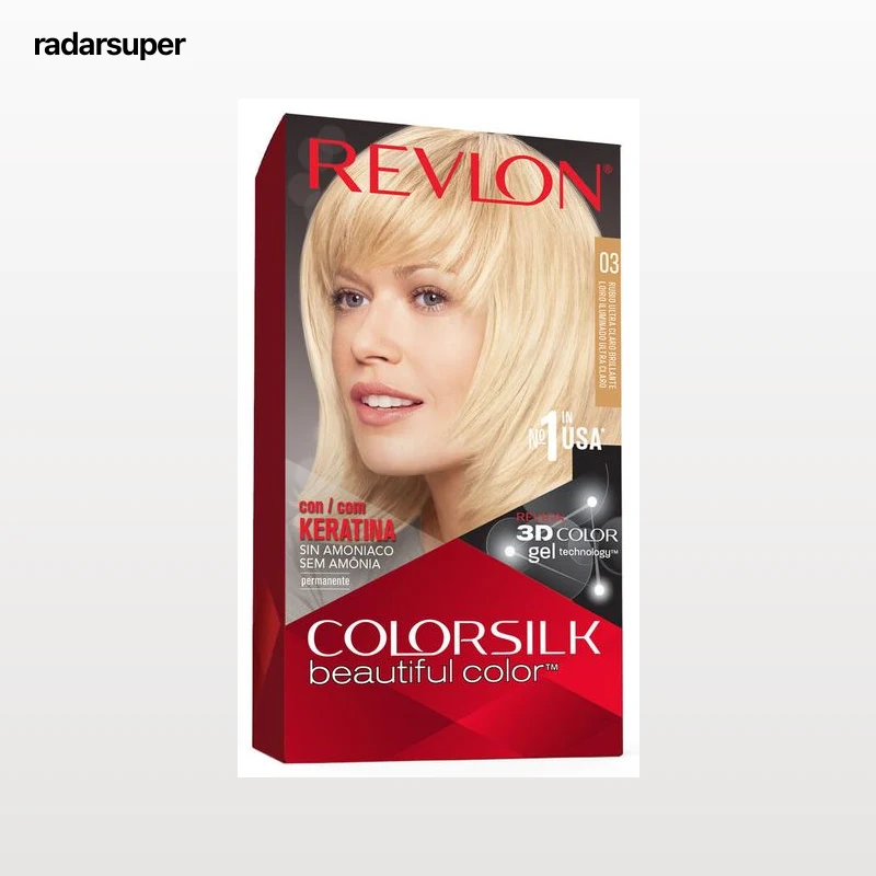 Tinte de cabello sin amoníaco Revlon Colorsilk nº 003 ultra claro brillante