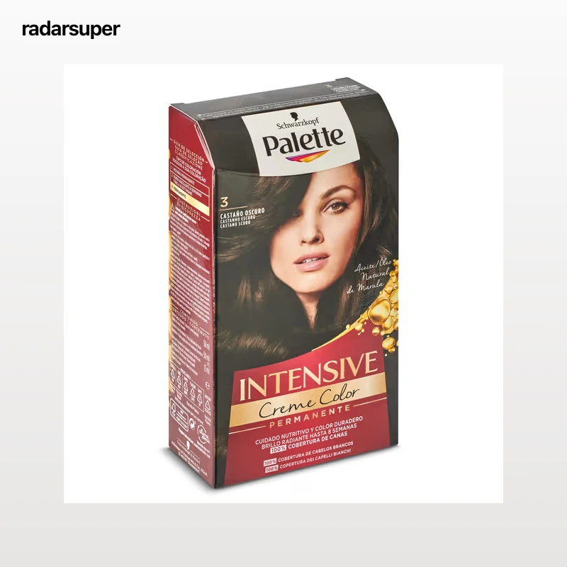 Tinte castaño oscuro N.º 3 Palette Palette 1 unidad