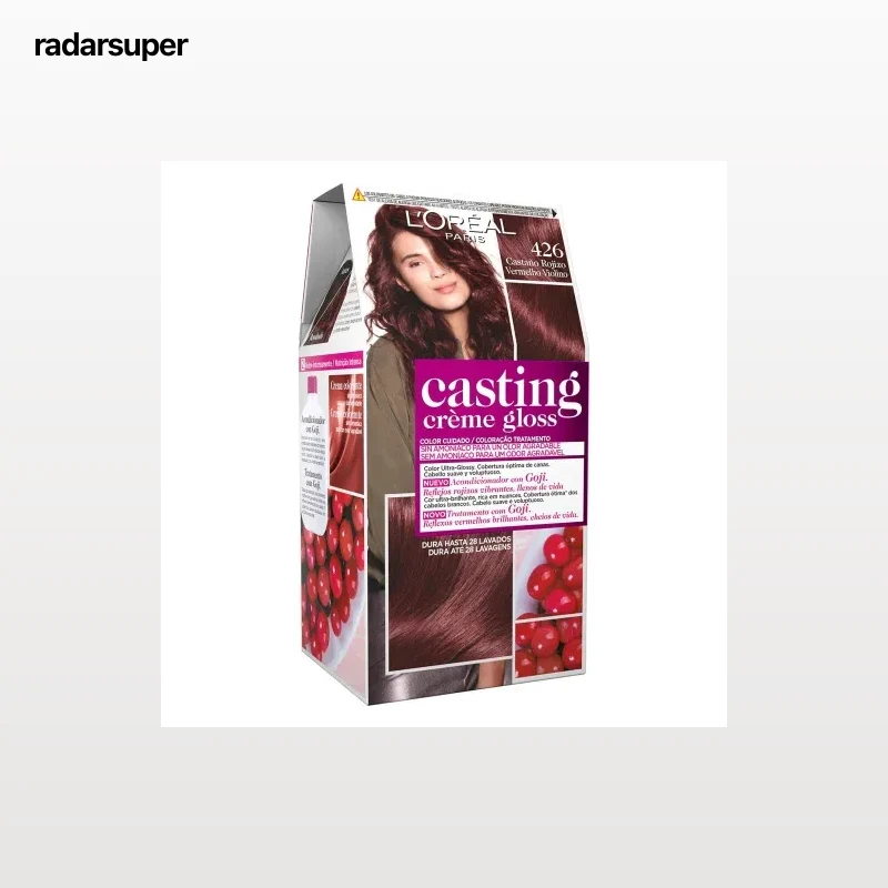 Tinte Créme Gloss nº 426 Castaño rojizo L'Oréal Casting 1 ud.