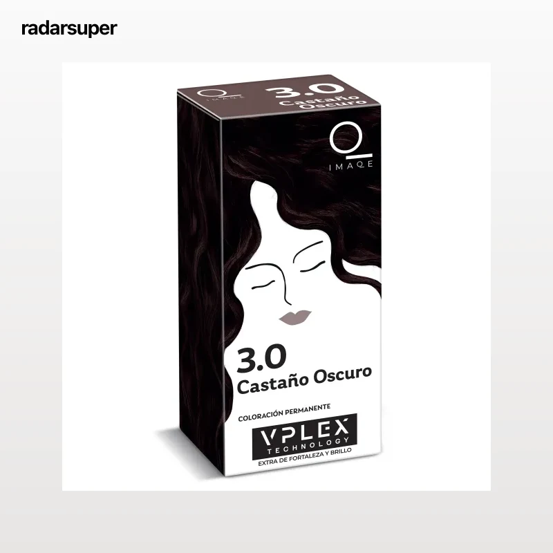 Tinte pelo permanente color castaño oscuro nº 3.0 Dia Imaqe 1 unidad