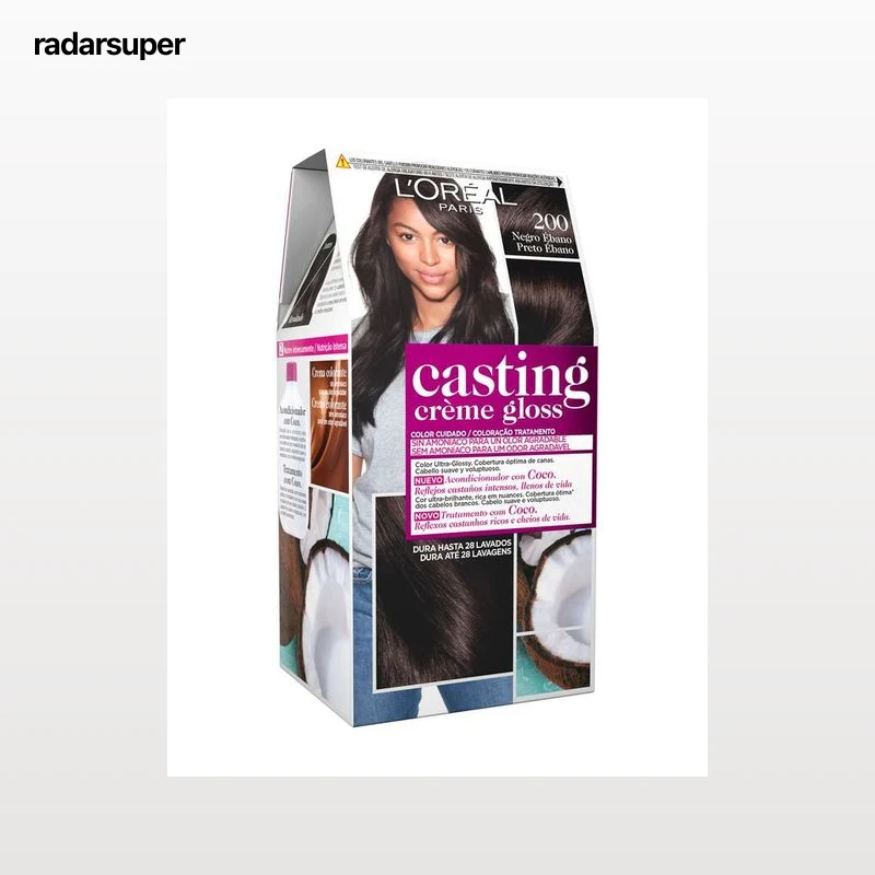 Tinte para el pelo sin amoníaco Casting Crème Gloss nº 200 negro