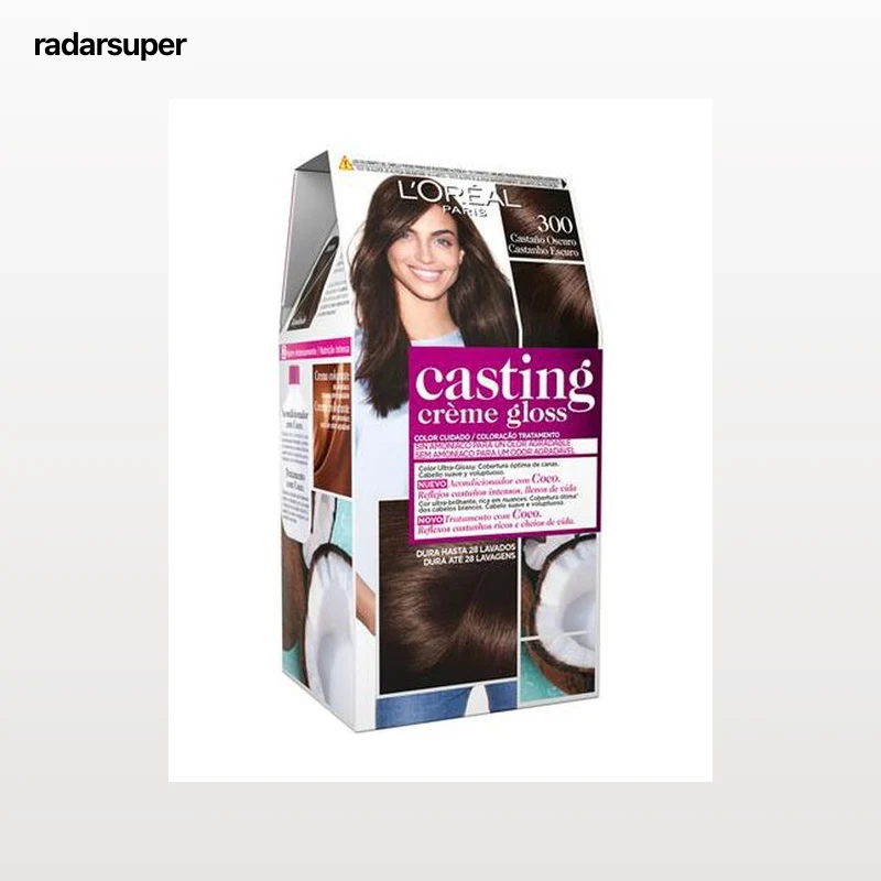 Tinte para el pelo sin amoníaco Casting Crème Gloss nº 300 castaño oscuro