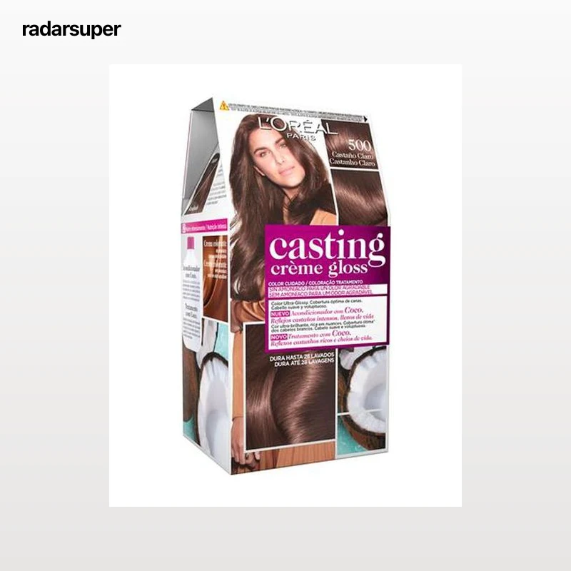 Tinte para el pelo sin amoníaco Casting Crème Gloss nº 500 castaño claro