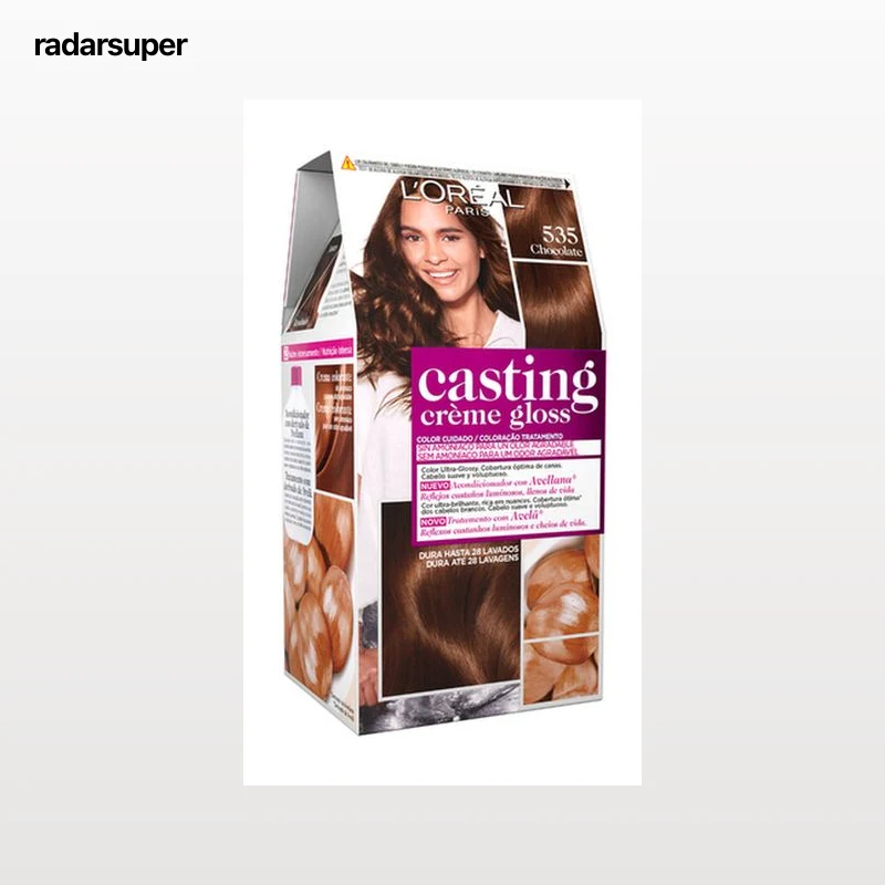 Tinte para el pelo sin amoníaco Casting Crème Gloss nº 535 castaño caoba