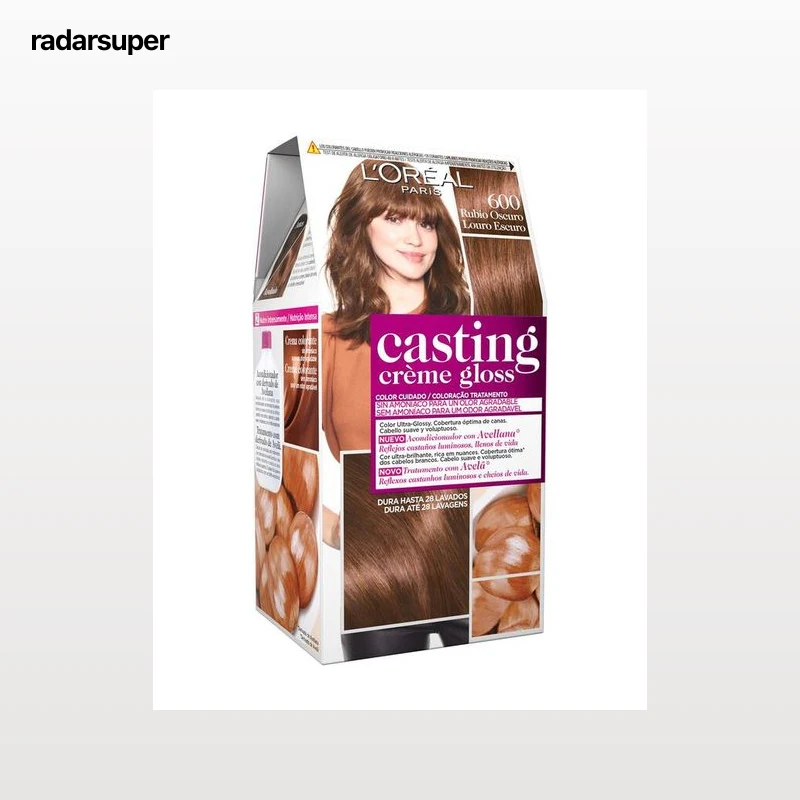 Tinte para el pelo sin amoníaco Casting Crème Gloss nº 600 rubio oscuro