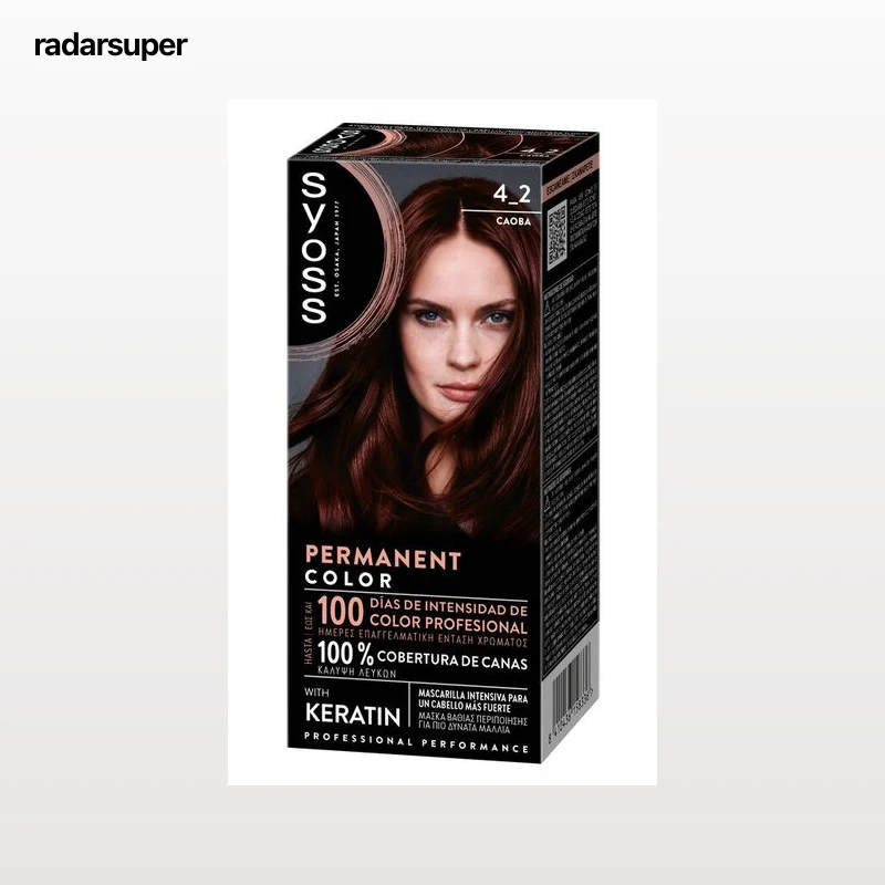 Tinte permanente Syoss nº4.2 caoba