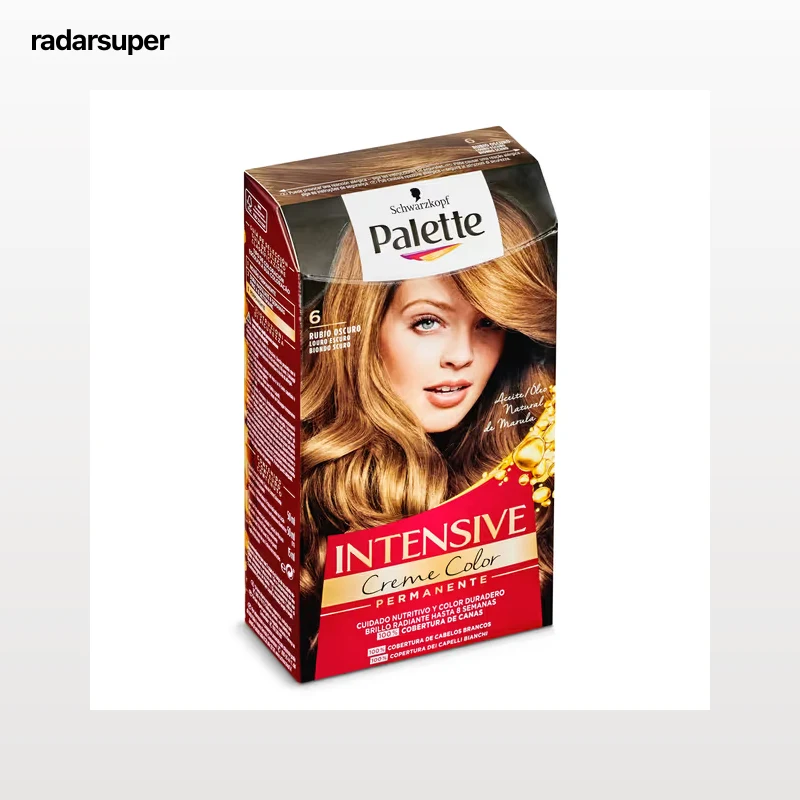 Tinte rubio oscuro nº6 Palette 1 unidad