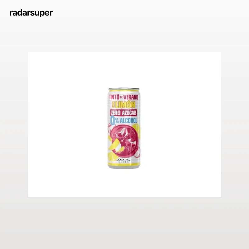Tinto de verano limón 0%