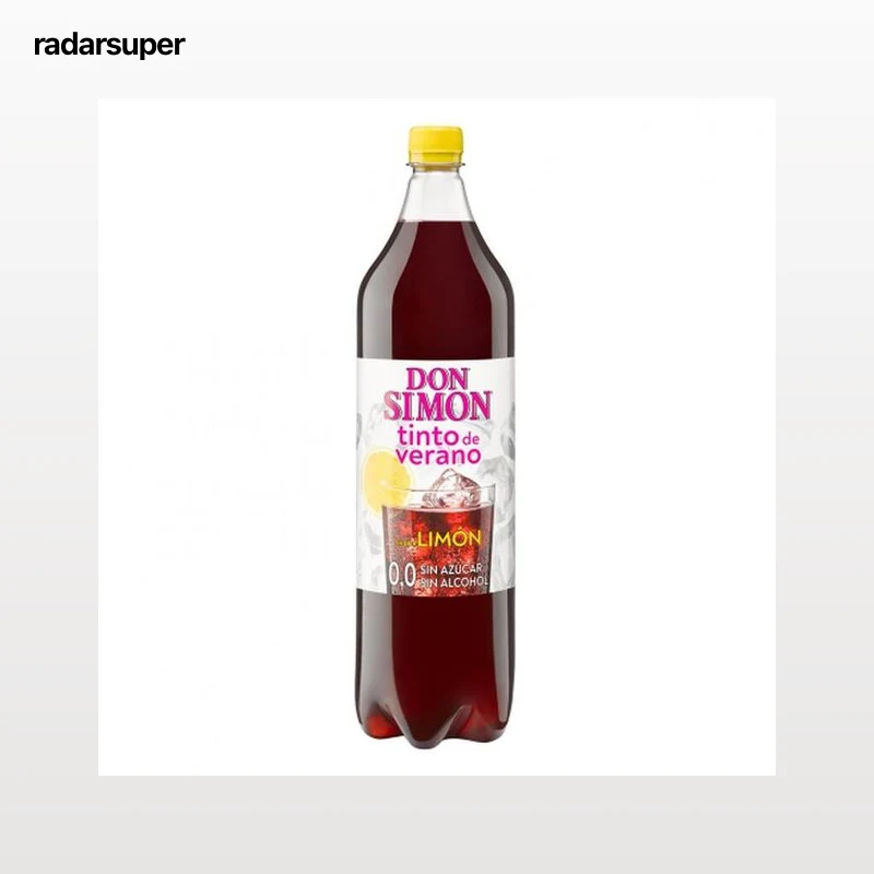 Tinto de verano sin alcohol Don Simón 1,5l limón