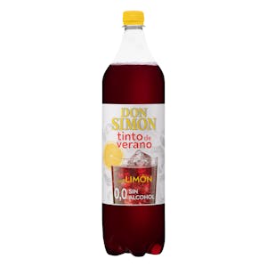 Tinto de verano sin alcohol limón Don Simón