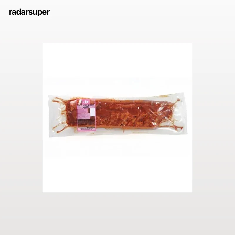Tira de costilla de cerdo adobada La Nuncia 600 g aprox