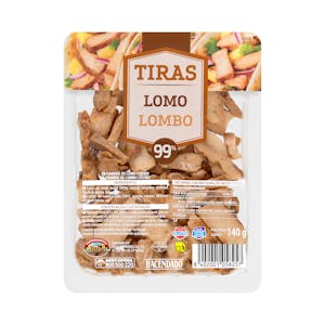 Tiras de lomo 99% Hacendado asado