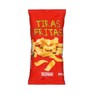 Tiras de maíz frito sabor barbacoa