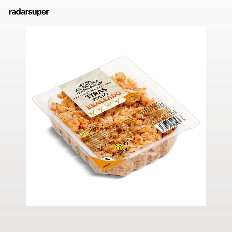 Tiras de pollo braseado Dia Nuestra Alacena 130 g
