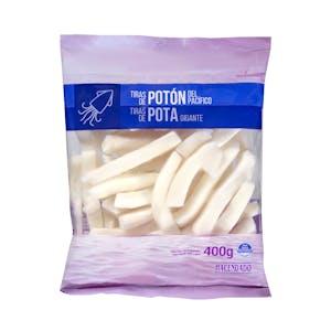 Tiras de potón del Pacífico Hacendado congeladas