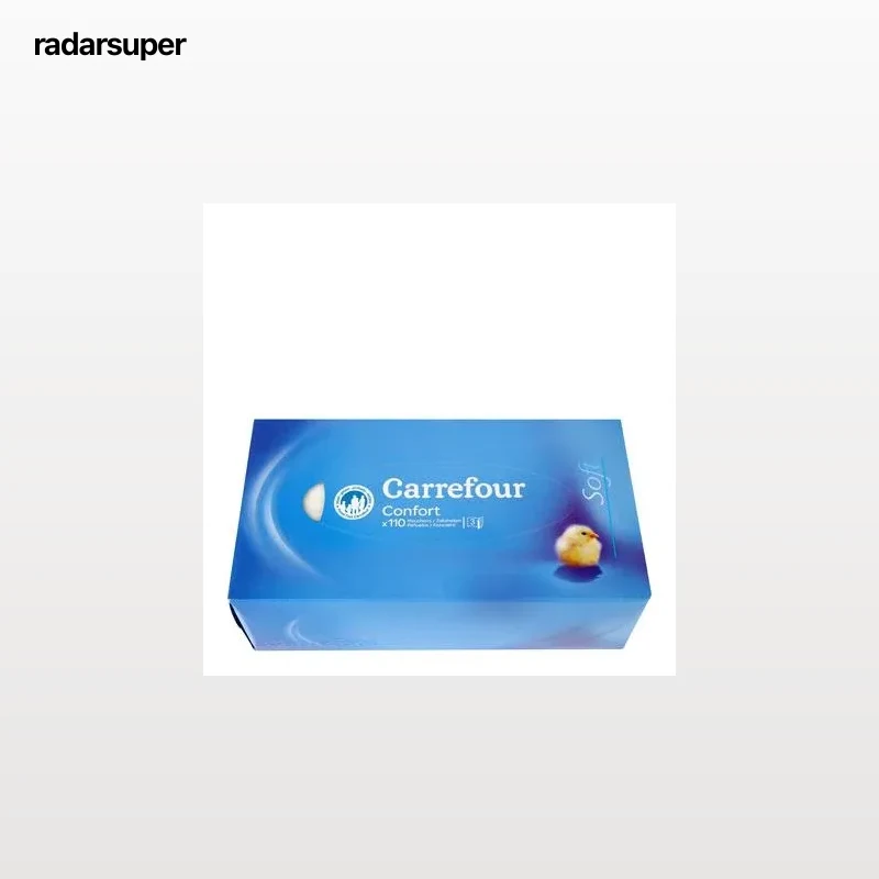 Tissues classic 3 capas Carrefour 110 ud.