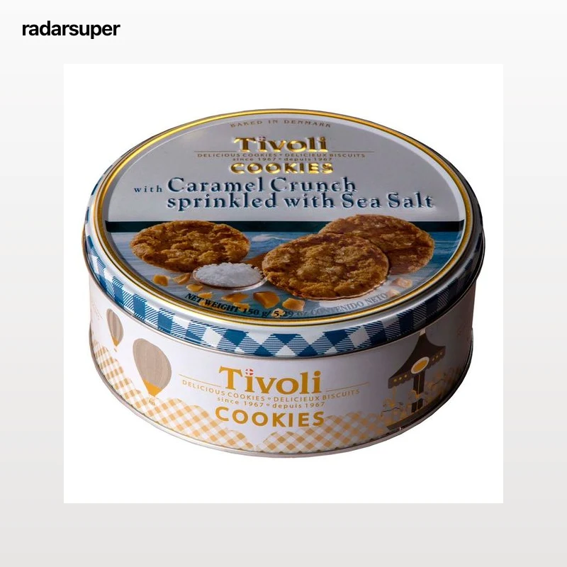 TIVOLI Galletas danesas con caramelo y sal 150 g.