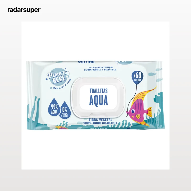 Toallitas aqua Dia Planeta Bebé 60 unidades