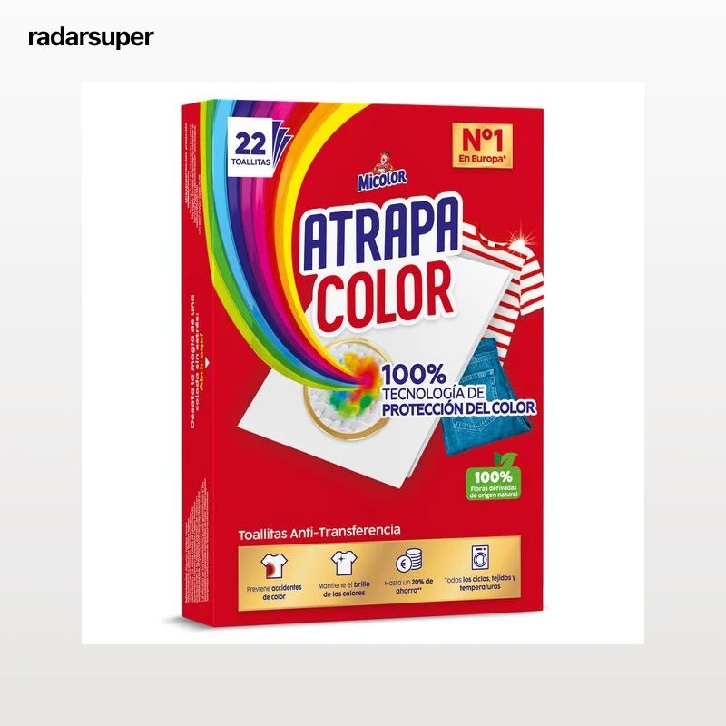 Toallitas atrapacolor Micolor 22 unidades