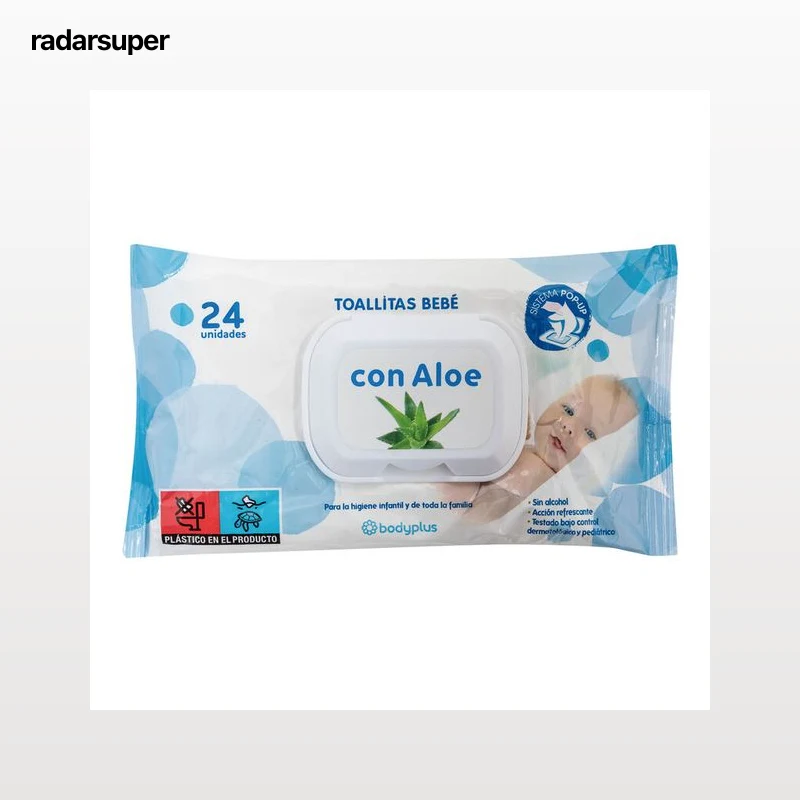Toallitas bebé Bodyplus 24 unidades de viaje