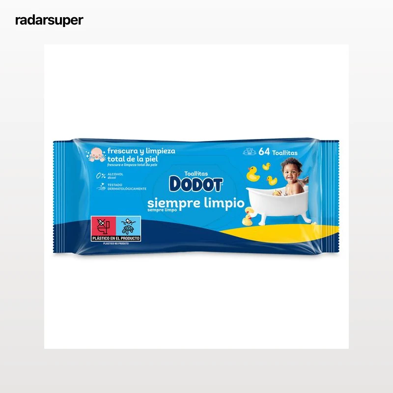 Toallitas para bebés Dodot 64 unidades