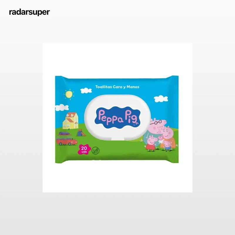 Toallitas cara y manos Peppa Pig 20 ud.