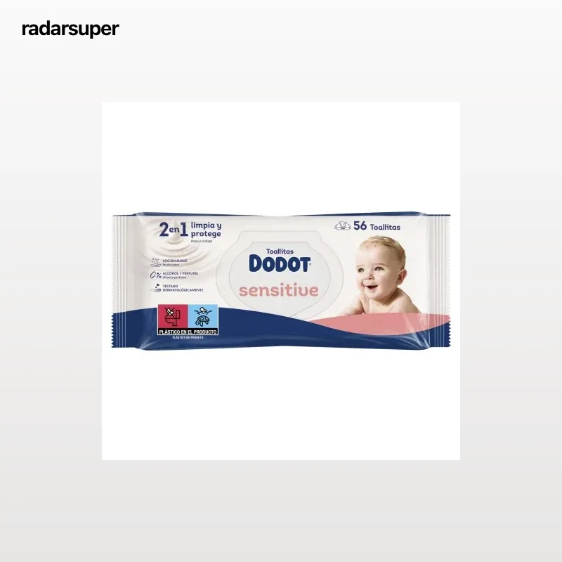 Toallitas de bebé Dodot Sensitive 54 ud.