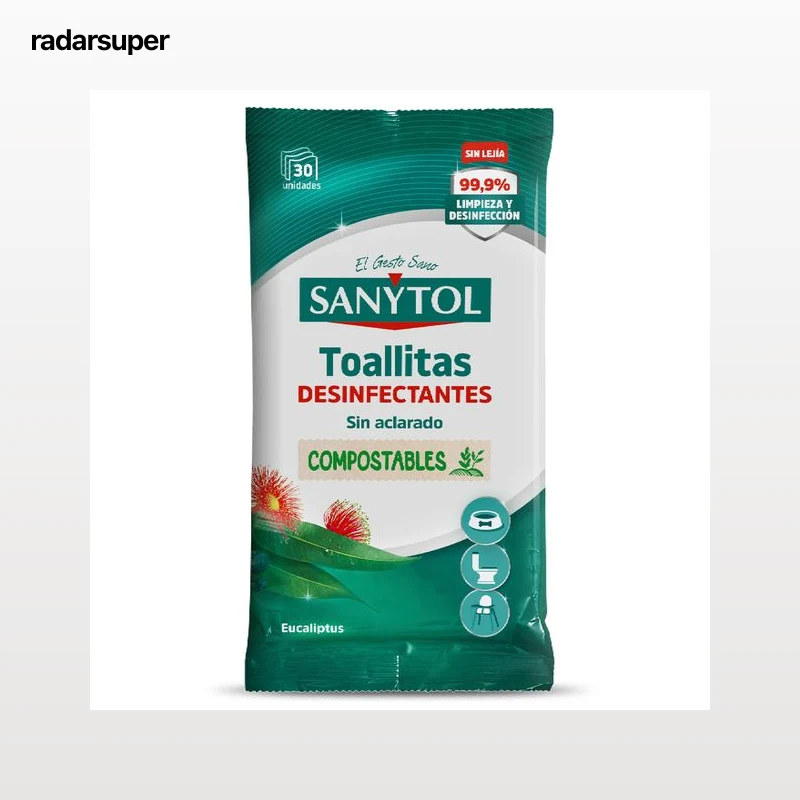 Toallitas desinfectantes Sanytol 30 unidades