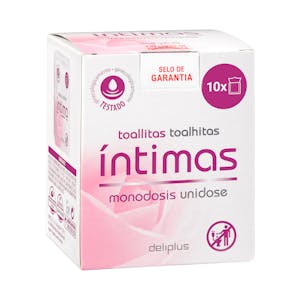 Toallitas íntimas monodosis