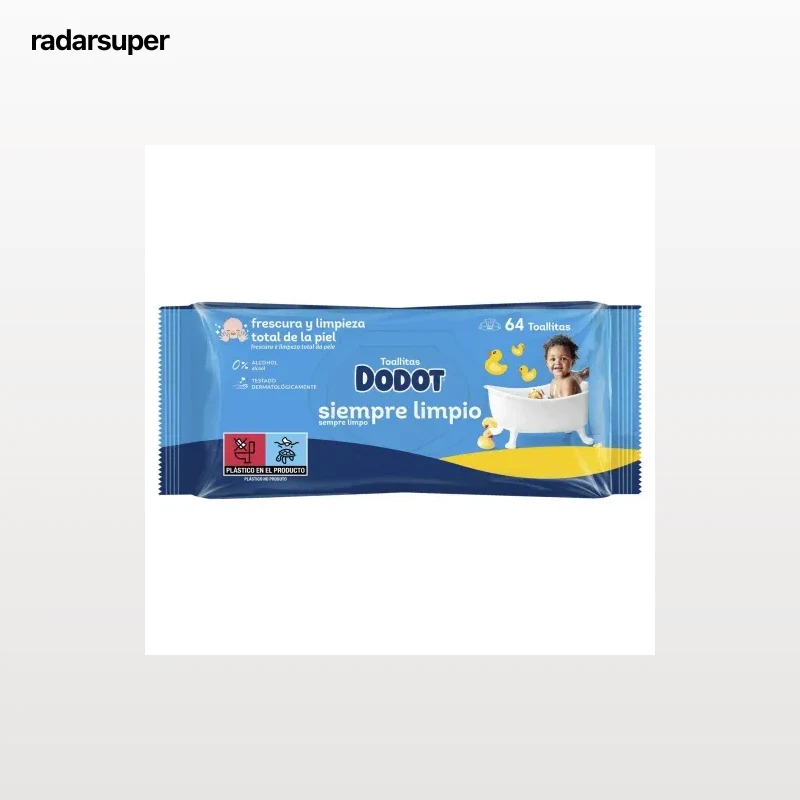 Toallitas para bebé Dodot 64 ud.