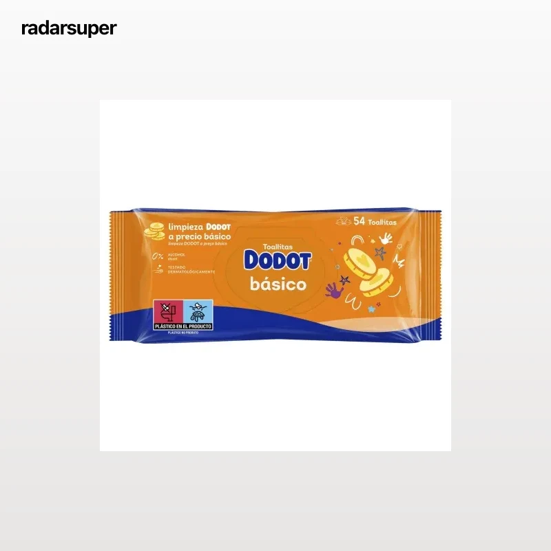 Toallitas para bebé Dodot Básico 54 ud.