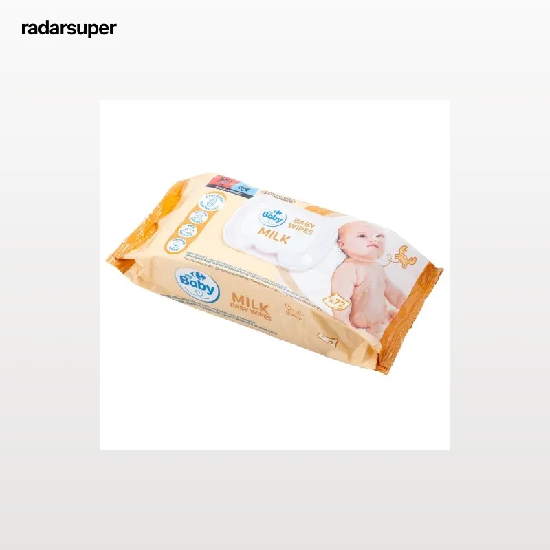 Toallitas para bebé milk My Carrefour Baby 72 ud.